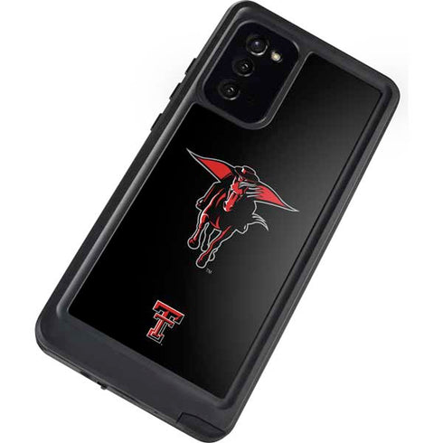 Texas Tech University Red Raiders Logo Galaxy Note20 5G Waterproof Case