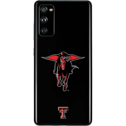 Texas Tech University Red Raiders Logo Galaxy S20 Fan Edition Skin