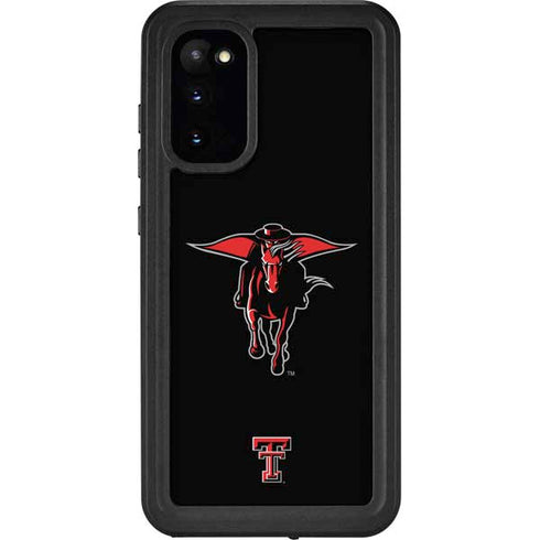 Texas Tech University Red Raiders Logo Galaxy S20 Waterproof Case