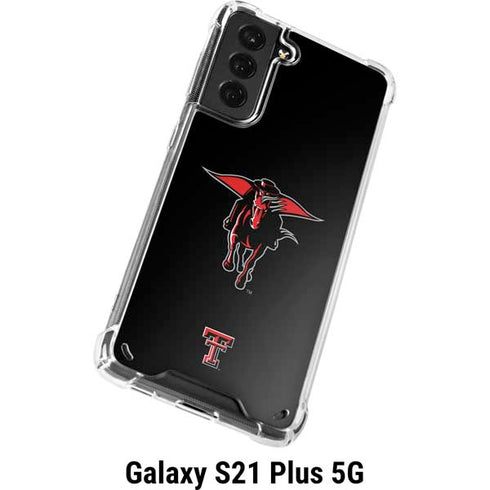 Texas Tech University Red Raiders Logo Galaxy S21 Plus 5G Clear Case