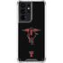 Texas Tech University Red Raiders Logo Galaxy S21 Ultra 5G Clear Case