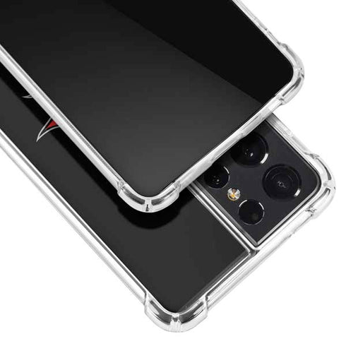 Texas Tech University Red Raiders Logo Galaxy S21 Ultra 5G Clear Case