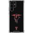 Texas Tech University Red Raiders Logo Galaxy S22 Ultra Clear Case