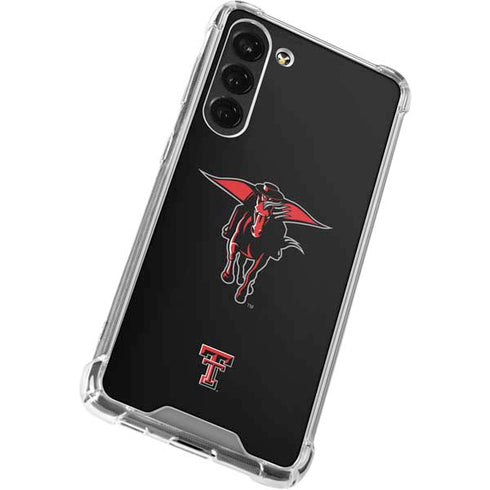 Texas Tech University Red Raiders Logo Galaxy S23 Plus Clear Case