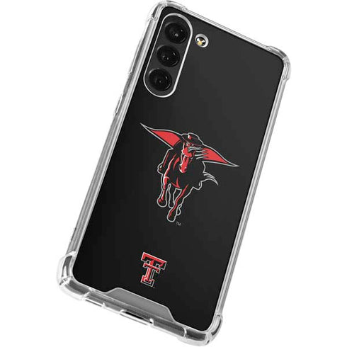 Texas Tech University Red Raiders Logo Galaxy S24 FE Clear Case