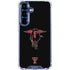 Texas Tech University Red Raiders Logo Galaxy S25 FE Clear Case