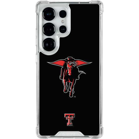 Texas Tech University Red Raiders Logo Galaxy S26 Ultra Clear Case