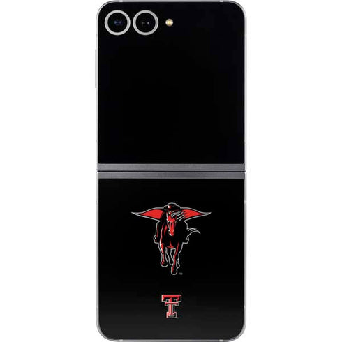Texas Tech University Red Raiders Logo Galaxy Z Flip6 Skin