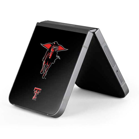 Texas Tech University Red Raiders Logo Galaxy Z Flip6 Skin