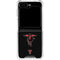 Texas Tech University Red Raiders Logo Galaxy Z Flip6 Clear Case