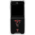 Texas Tech University Red Raiders Logo Galaxy Z Flip6 Clear Case