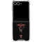 Texas Tech University Red Raiders Logo Galaxy Z Flip7 Clear Case