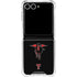 Texas Tech University Red Raiders Logo Galaxy Z Flip7 Clear Case