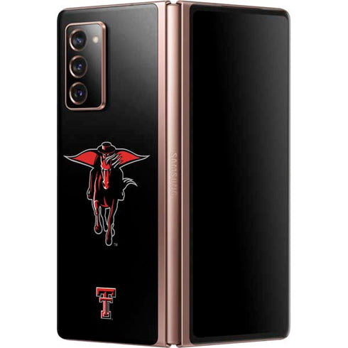Texas Tech University Red Raiders Logo Galaxy Z Fold2 5G Skin