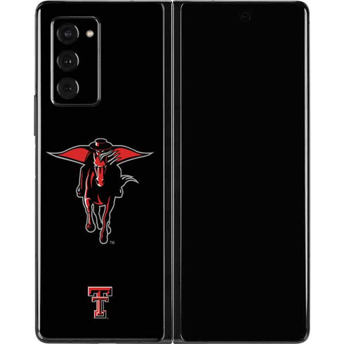 Texas Tech University Red Raiders Logo Galaxy Z Fold2 5G Skin