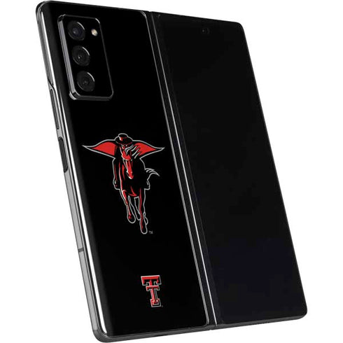 Texas Tech University Red Raiders Logo Galaxy Z Fold2 5G Skin