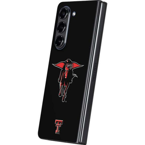 Texas Tech University Red Raiders Logo Galaxy Z Fold5 5G Skin