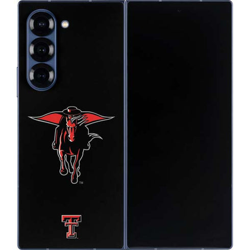 Texas Tech University Red Raiders Logo Galaxy Z Fold6 Skin