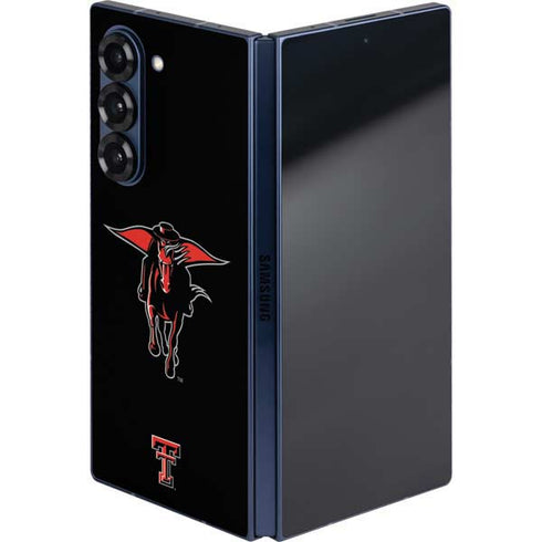Texas Tech University Red Raiders Logo Galaxy Z Fold6 Skin