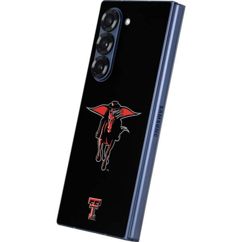 Texas Tech University Red Raiders Logo Galaxy Z Fold6 Skin