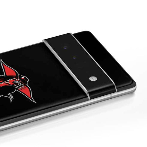 Texas Tech University Red Raiders Logo Google Pixel 6 Pro Skin