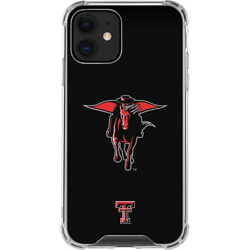 Texas Tech University Red Raiders Logo iPhone 12 Mini Clear Case