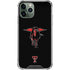 Texas Tech University Red Raiders Logo iPhone 12 Pro Clear Case