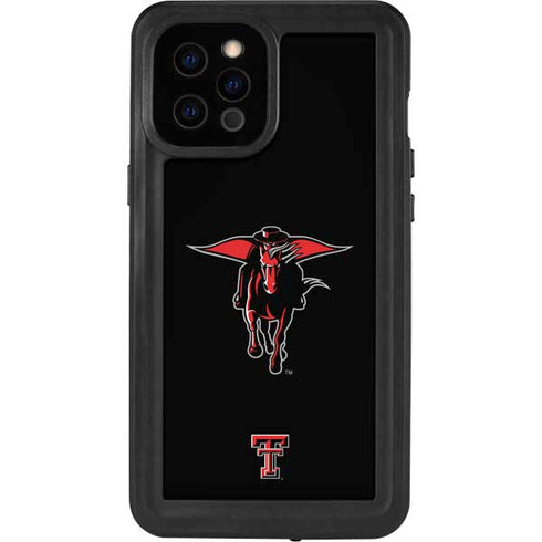 Texas Tech University Red Raiders Logo iPhone 12 Pro Max Waterproof Case