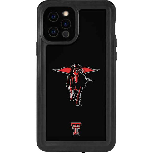 Texas Tech University Red Raiders Logo iPhone 12 Pro Waterproof Case