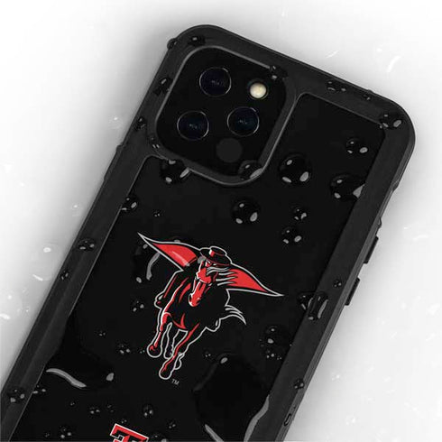 Texas Tech University Red Raiders Logo iPhone 12 Pro Waterproof Case