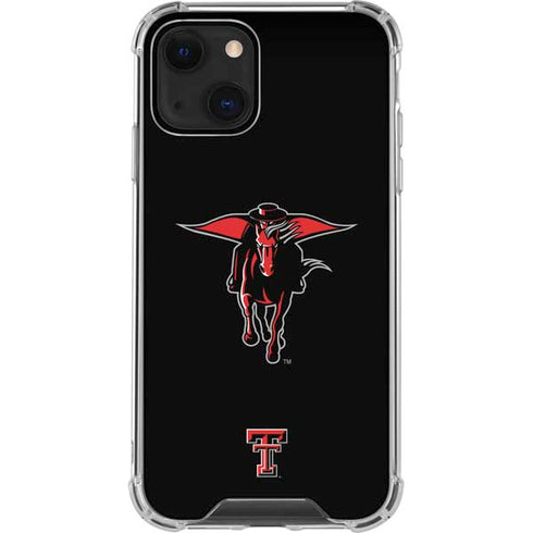 Texas Tech University Red Raiders Logo iPhone 13 Clear Case