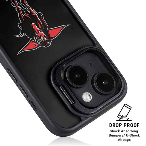 Texas Tech University Red Raiders Logo iPhone 13 Kickstand Case