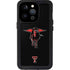 Texas Tech University Red Raiders Logo iPhone 14 Pro Waterproof Case