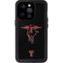Texas Tech University Red Raiders Logo iPhone 15 Pro Waterproof Case