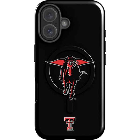 Texas Tech University Red Raiders Logo iPhone 16 Magsafe Impact Case