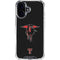 Texas Tech University Red Raiders Logo iPhone 16 Plus Clear Case