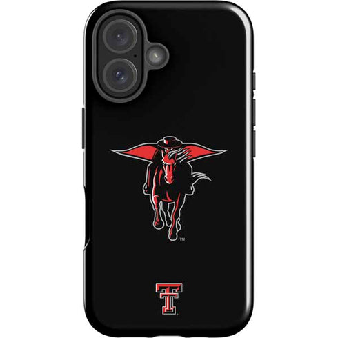 Texas Tech University Red Raiders Logo iPhone 16 Plus Impact Case