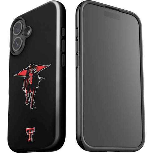 Texas Tech University Red Raiders Logo iPhone 16 Plus Impact Case