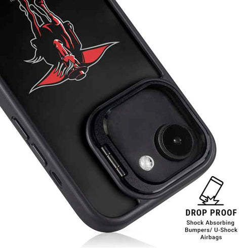 Texas Tech University Red Raiders Logo iPhone 16e Kickstand Case
