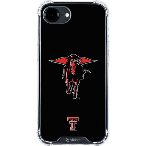 Texas Tech University Red Raiders Logo iPhone 16e Clear Case