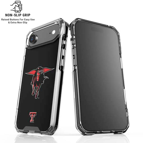 Texas Tech University Red Raiders Logo iPhone 17 Air Clear Case