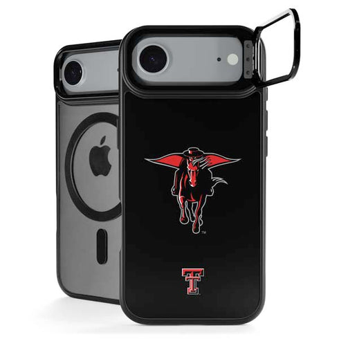 Texas Tech University Red Raiders Logo iPhone 17 Air Kickstand Case