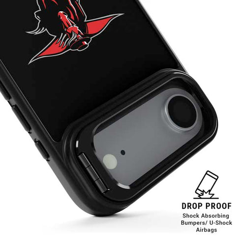 Texas Tech University Red Raiders Logo iPhone 17 Air Kickstand Case