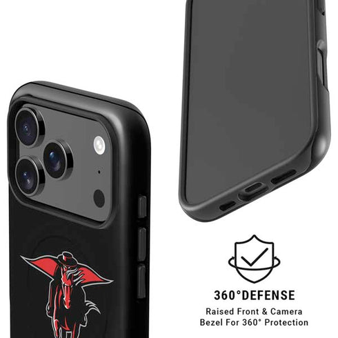 Texas Tech University Red Raiders Logo iPhone 17 Pro Magsafe Impact Case