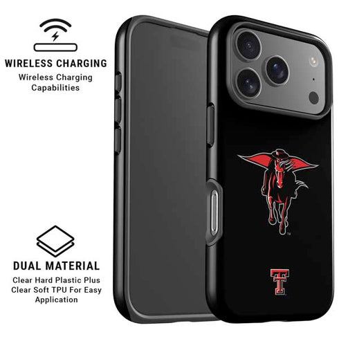 Texas Tech University Red Raiders Logo iPhone 17 Pro Max Magsafe Impact Case