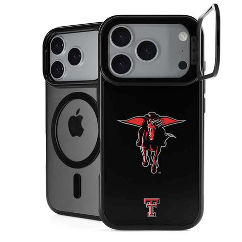 Texas Tech University Red Raiders Logo iPhone 18 Pro Kickstand Case