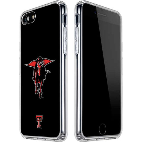 Texas Tech University Red Raiders Logo iPhone SE (2nd & 3rd Gen) Clear Case
