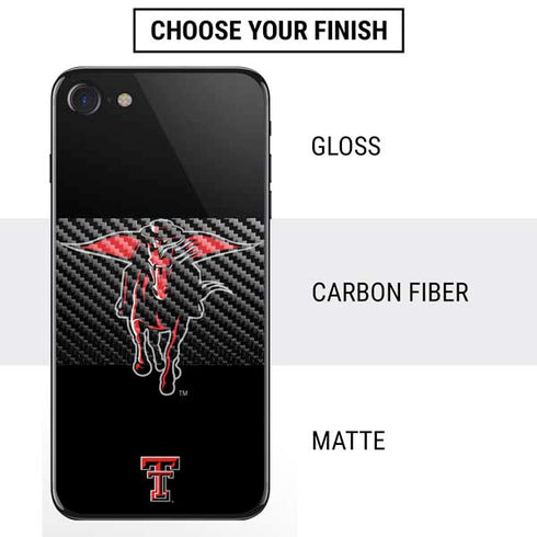 Texas Tech University Red Raiders Logo iPhone SE (2nd & 3rd Gen) Skin