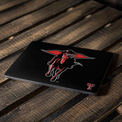 Texas Tech University Red Raiders Logo Apple MacBook Air Skin