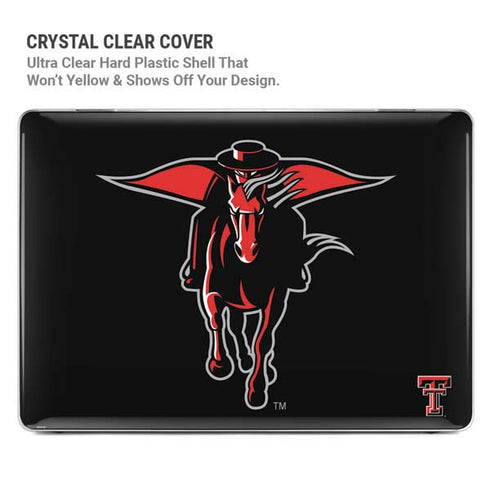 Texas Tech University Red Raiders Logo MacBook Pro 13in (2020) Case plus Skin